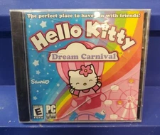 Hello Kitty Dream Carnival Sanrio (PC CD-ROM, 2003) Word Search Matching Game