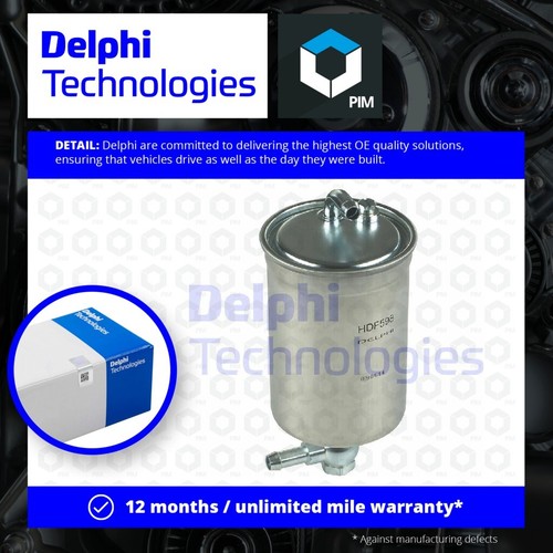 Fuel Filter fits AUDI A4 B7 2.0D 06 to 09 BRC Delphi 8E0127401A