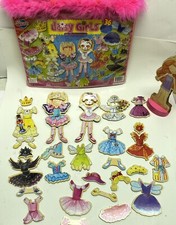 TS Shure Magnetic Dress Up Daisy Girls Bambole, 3 Bambole, Accessori Extra +Borsa