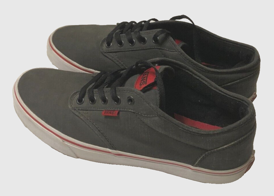 Vans Wall Shoes Atwood Trainer Skateboard Gray Canvas 500714 Men's Sneakers 11.5 thumbnail 3