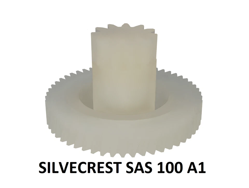 Ingranaggio in nylon per motore affettatrice Silvercrest SAS 100 A1