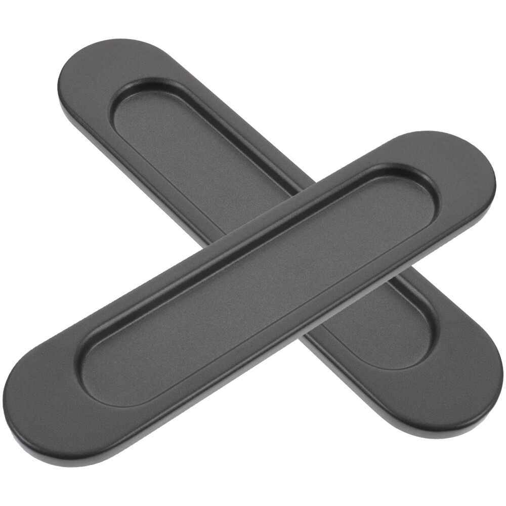2 Pcs Pocket Door Pull Handle Sliding Practical Handles Finger
