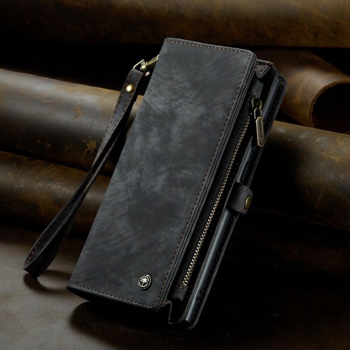 Zipper Leather Wallet Phone Case for Samsung S23 S24 S25 A54 A34 A16 A26 A36 A56 - 第 17/84 張圖片