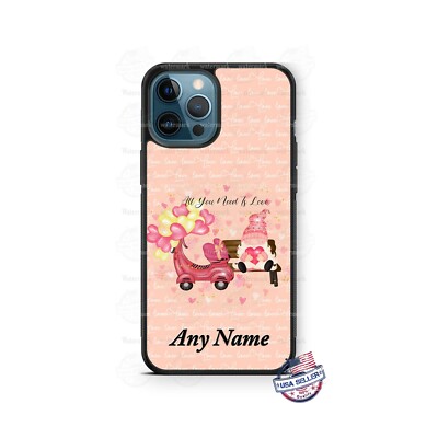 Gnome All  You Need is Love Cute Design Phone Case Cover for iPhone Samsung gift