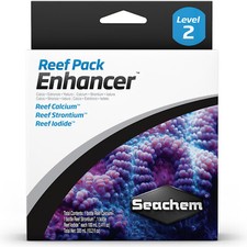 Seachem Reef Pack Enhancer 3x 100mL Reef Calcium Reef Strontium Reef Iodide