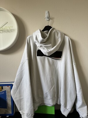 Balenciaga Gaffer Tape Logo Hoodie - SIZE 2 - NEW! | eBay
