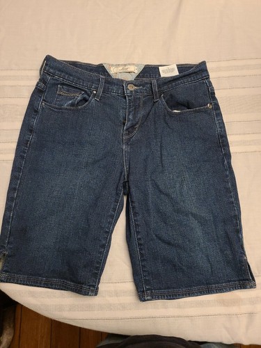 Levis Womens Shorts Wpl-423 Size 4 blue 