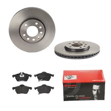 BREMBO BREMSSCHEIBEN Ø288MM + BREMSBELÄGE VORNE FÜR SAAB 9-5 9-3 GENERAL MOTORS 