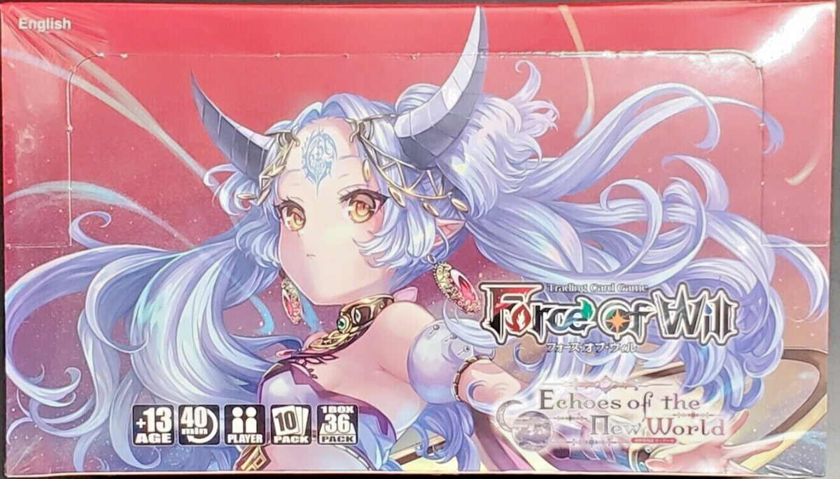 force of will echoes of the new world booster box Booster– Pastime Sports & Games The new Vehicle frame will join the Regular frame and the Solo Mode frame in a new type of regalia Force of Will: Millennia of