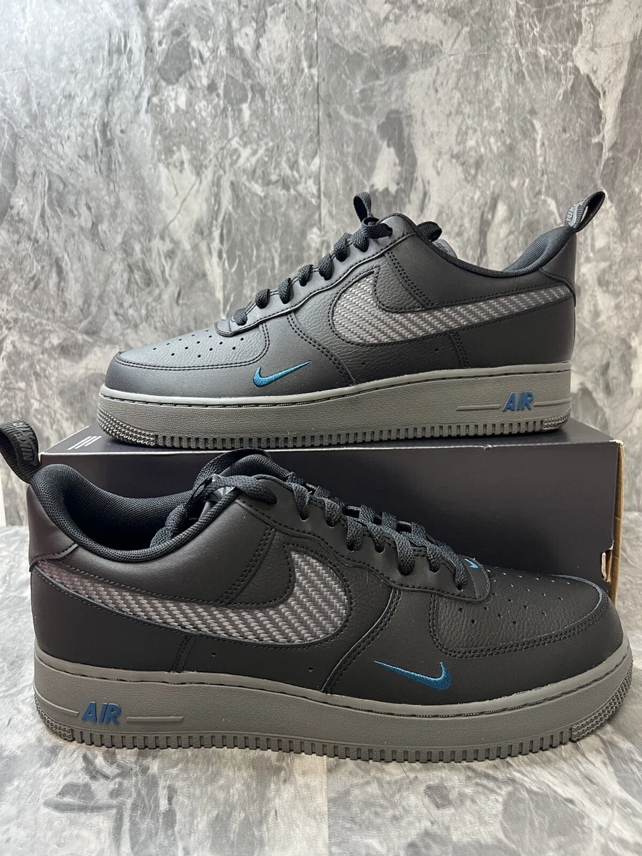 Nike Air Force 1 LV8 2 GS Black Grey 'Under Construction'