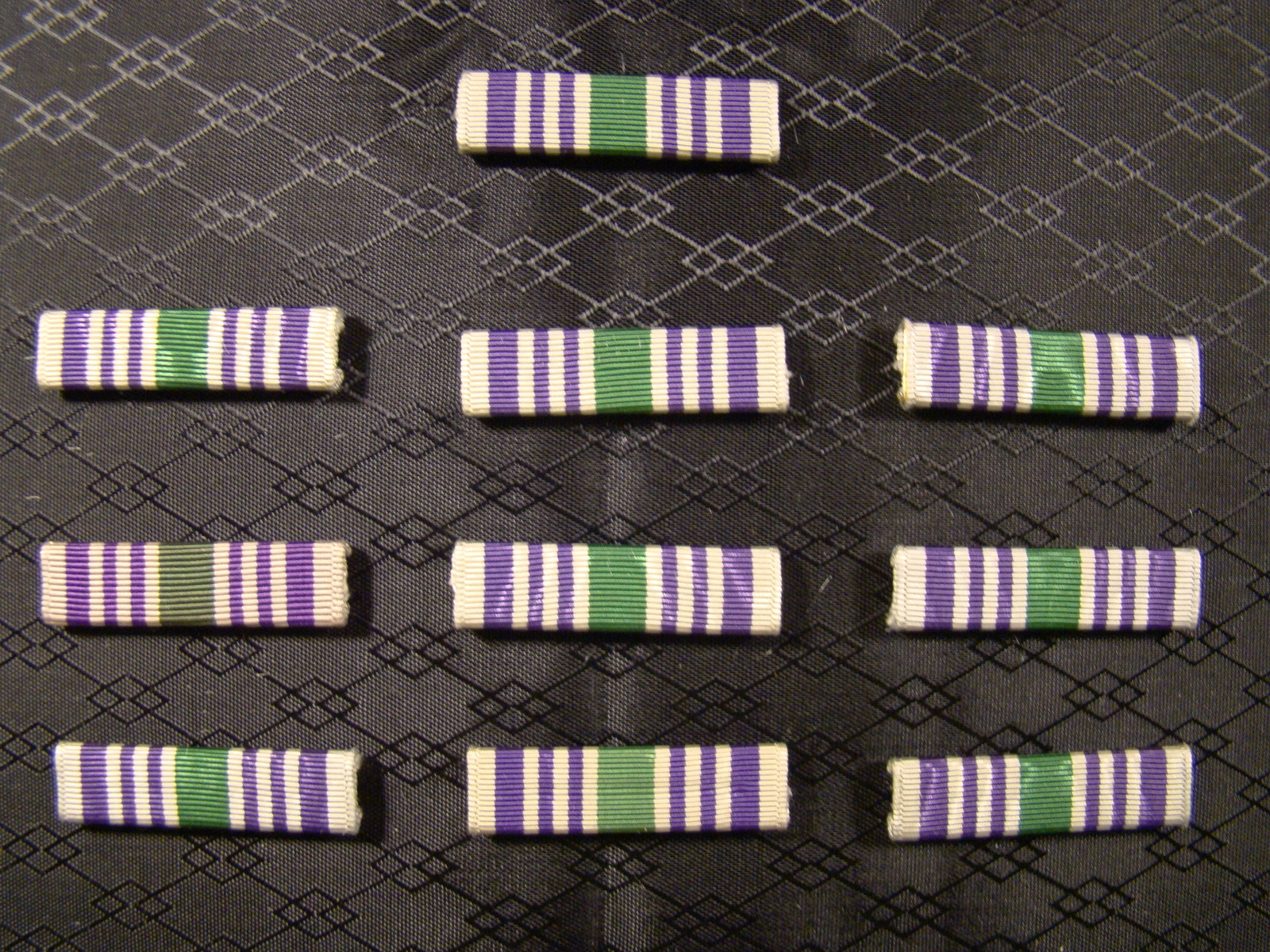 Army Junior ROTC Ribbon N14 PERFECT ATTENDANCE Set of 10 JROTC eBay