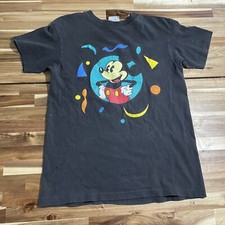 vintage mickey Co mouse t shirt single stitch Mens small youth L  READ