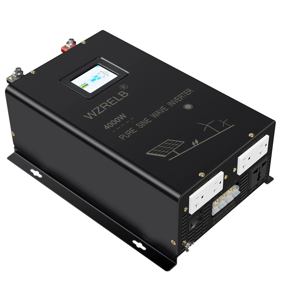 Split Phase Pure Sine Wave Inverter 4000W 36V to 120V 240V Solar Home System RV - Image 2 of 4