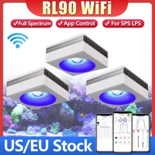3PCS PopBloom RL90 Led Aquarium Light Full Spectrum for Coral Reef Marine Tank