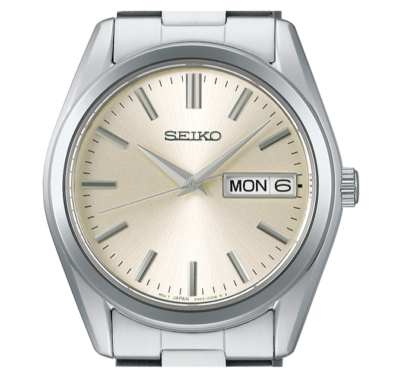 アクセサリー have a good time FRAME TOP SILVER SEIKO SELECTION S SBTH007 Quartz Watch Champagne Gold Dial 37.4mm