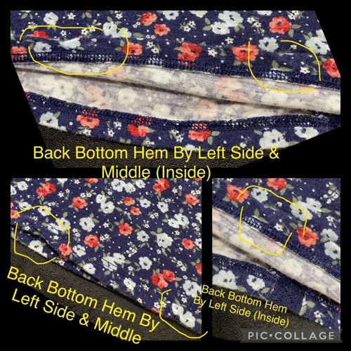 Camiseta sin mangas American Eagle para mujer XS floral con ribete de ganchillo Babydoll Swing verano JU - Imagen 10 de 13