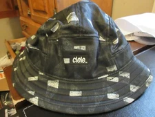 New Ciele Athletics BKTHat Bucket Standard Small Allover Cap Hat Sz S/M Whitaker