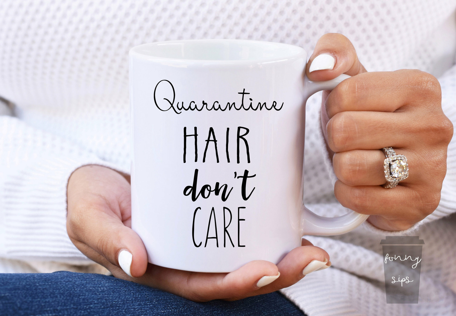 Funny Quarantine Gift Funny Coffee Mug Quarantine Mug Nurse Gift Essential