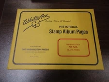 "WHITEACE" U.S REGULAR ISSUE BLANK PAGES FREE SHP.