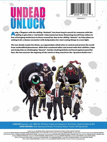 Undead Unluck Complete Series BLURAY (Limited Edition) - Picture 4 of 5