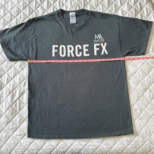 Rare Force FX Lightsaber Master Replicas T-shirt Promotional Sz L Yoda Star Wars - Picture 5 of 8