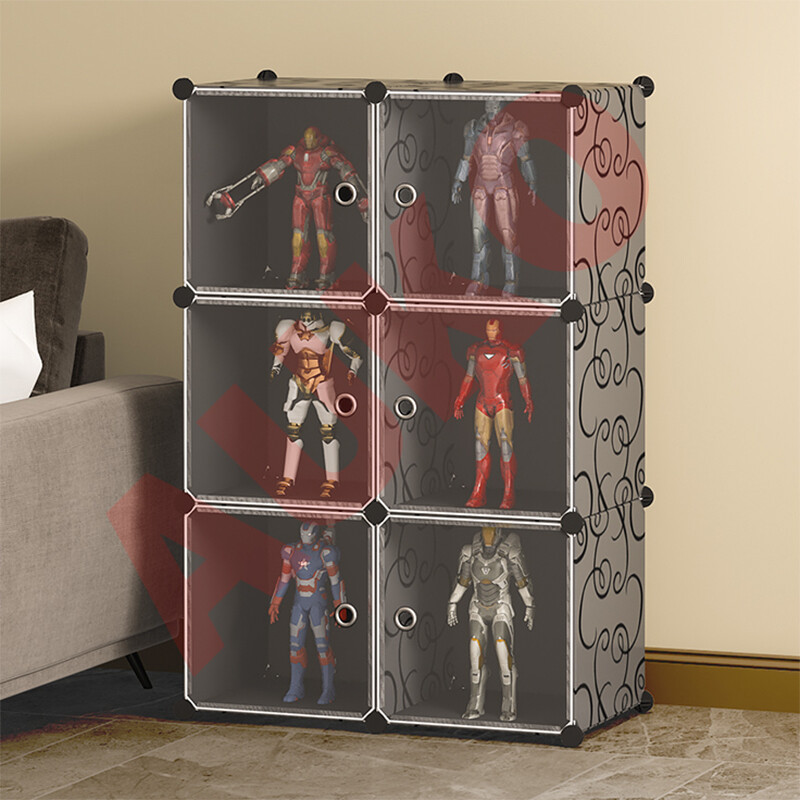 Image 3 - Clear Door Organiser Stand Cube Display Stand Case Box For Figures Models Funko