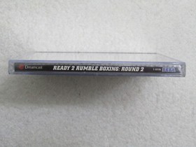 Authentic Back Cover Art Only w Case Ready Rumble Boxing Round 2 Sega Dreamcast