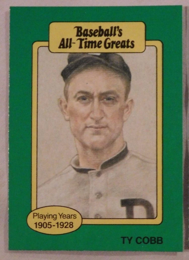 Ty Cobb Baseball Alltime Greats Baseball Cards Value Today on Sale