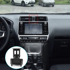 Clip Style Center Air Outlet Cell Phone Bracket Stand For Toyota Prado 2018-2021