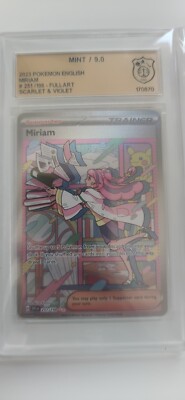 Pokemon Scarlet + Violet Miriam 251/198 Fullart GSG 9