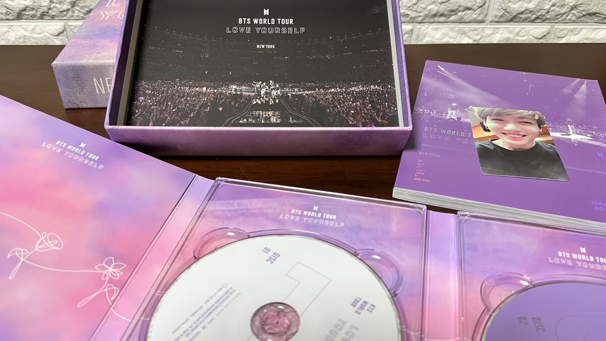 BTS Jungkook Love Yourself World Tour New York DVD Official BTS Jungkook Love Yourself World Tour New York DVD Official