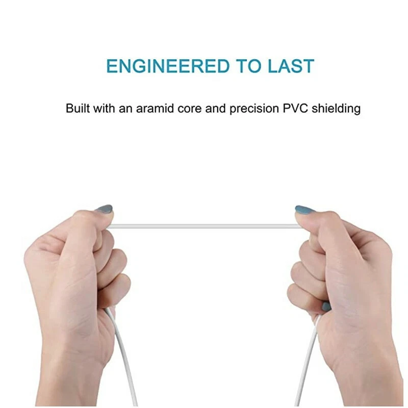 USB Data Fast Charger Cable Cord For Apple iPhone 5 6 7 8 X 11 12 13 14 PRO MAX - Image 2 of 4