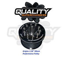 Griptec Supercharger Pulley 2.28 57.9mm 58mm Jaguar Land Rover Range 5.0 3.0