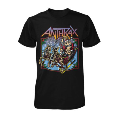 ANTHRAX - Christmas Is Coming - T-Shirt - Größe Size XL - Neu 