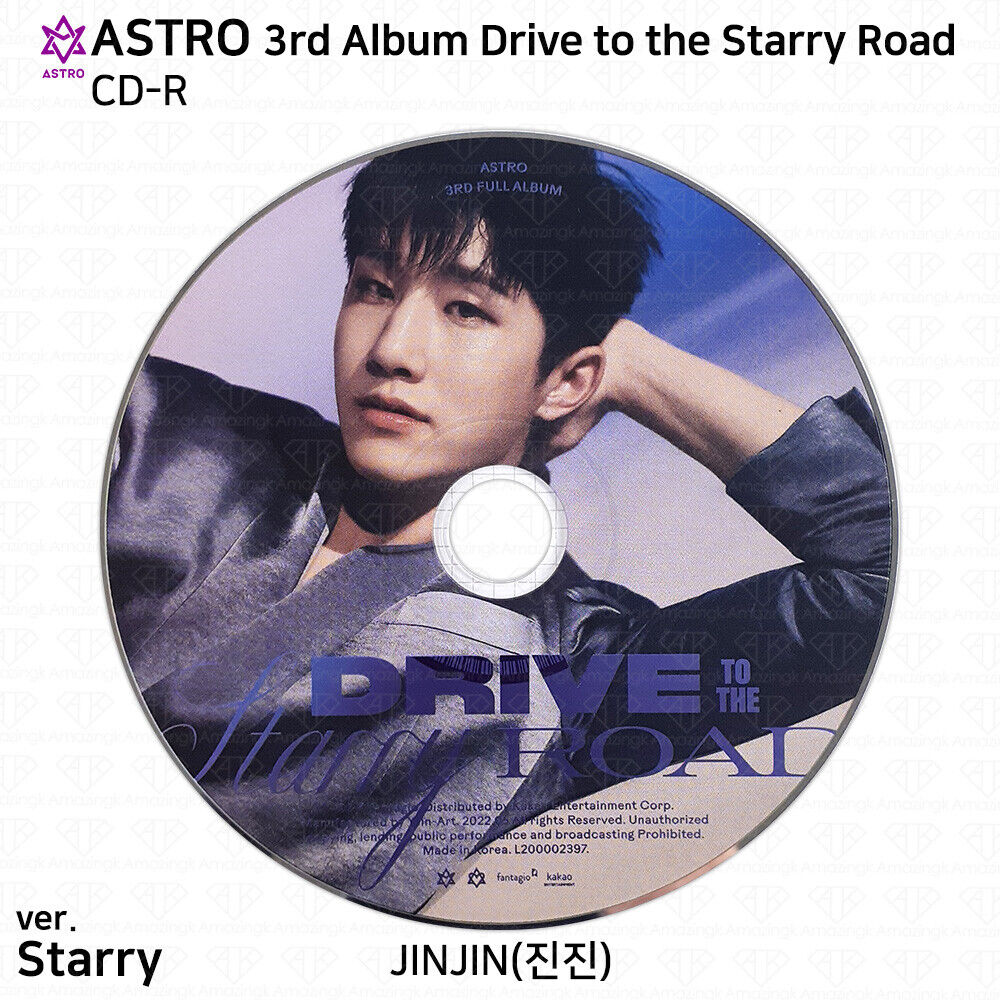 ASTRO 3rd Album Drive to the Starry Road Official Contents CD Plate KPOP  K-POP