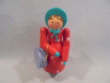 HALLMARK-Schönes Nostalgie Ornament "DAUGHTER"-(c)1989 mit OVP! 