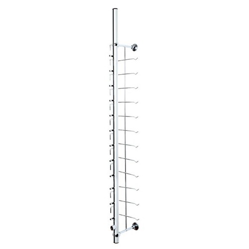 8PCS Eyeglasses Storage Rack Hold 12 Frames Optical Frames Display Rod w/ Lock - Picture 3 of 11