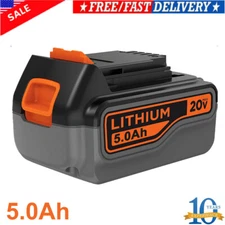 2X 20V 5.0Ah For Black and Decker 20 Volt Lithium Battery LBXR20 LST220 LBX20 US