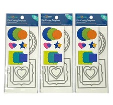 Hello Hobby Small Nested Shapes Die Cutting Templates 10 Pieces 3 Pk