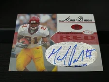 2005 Sage Red Marion Barber III Authentic Autograph Rookie Card Auto 311/700