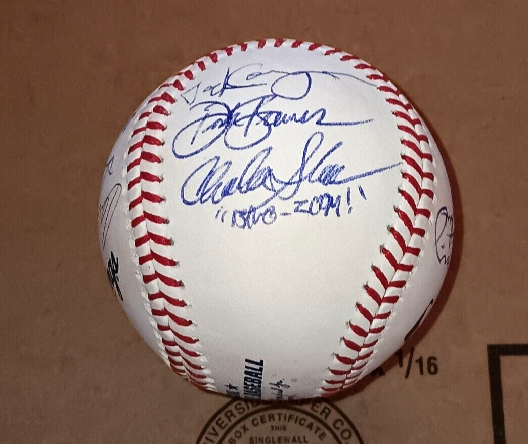 2023 MLB Team Announcers Broadcasters SIGNED AUTOGRAPHED MLB Baseball COA Cubs eBay