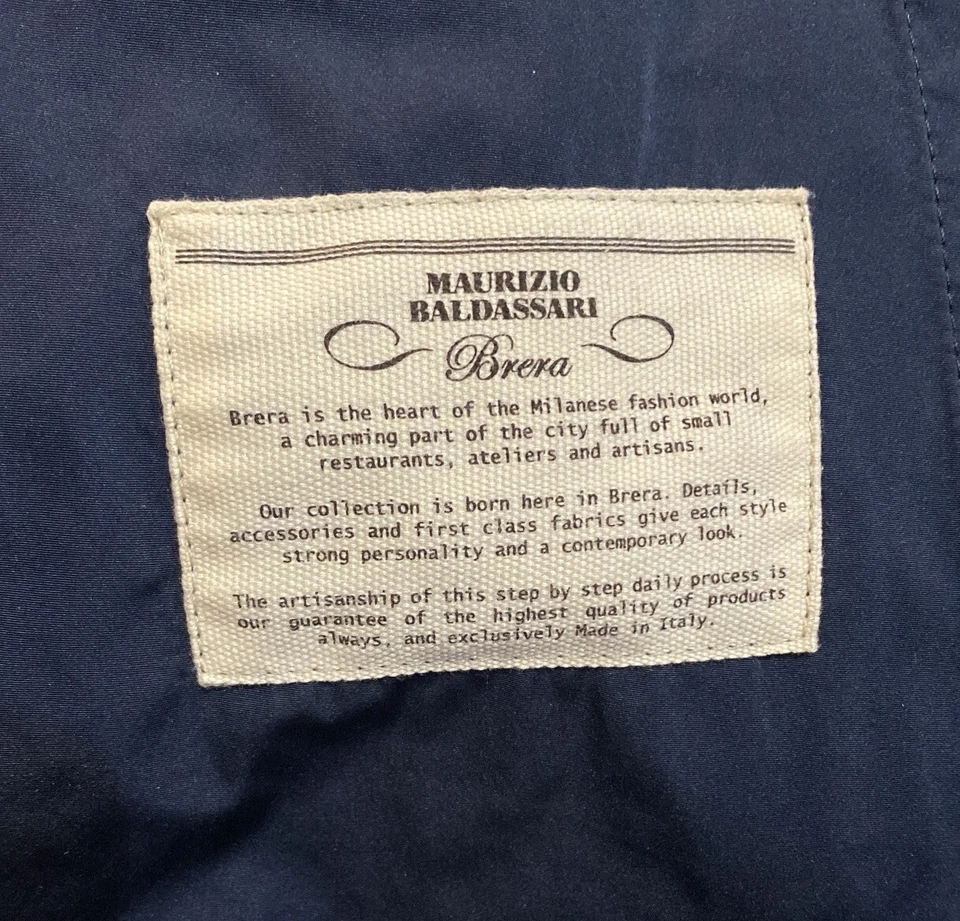 MAURIZIO BALDASSARI Rain Coat EU 54 XL - Image 4 of 4