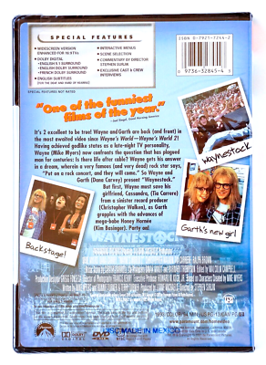 Wayne's World 2 ( DVD/2001 ) Mike Myers, Dana Carvey, Tia Carrere