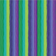 Michael Miller Fabric~Fresh Fruit~Fruit Stripes~Blue~DC11191~BTY  Purple Green