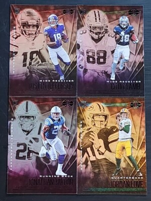 2020 Panini Illusions Football BASE 1-100 with Rookies You Pick the Card