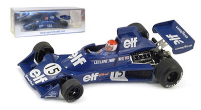 Spark S1881 Tyrrell 007 #15 US GP 1975 - Michel Leclere Maßstab 1:43