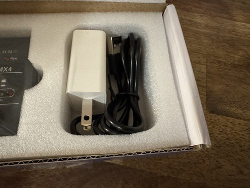 Asmuse Mixer Audio Professionale Wireless Nero 4 Canali Mx4 Ultra Basso Rumore - Foto 6 di 12