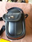 View Lxdt15 camera case pouch black double zipper shoulder strap