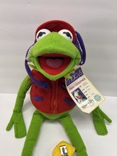 2002 Macy's Kermit The Frog-Tographer 26 Plush Exclusive TAG Large No Camera