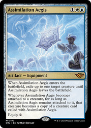 Assimilation Aegis #192 Outlaws of Thunder Junction Foil Mythic